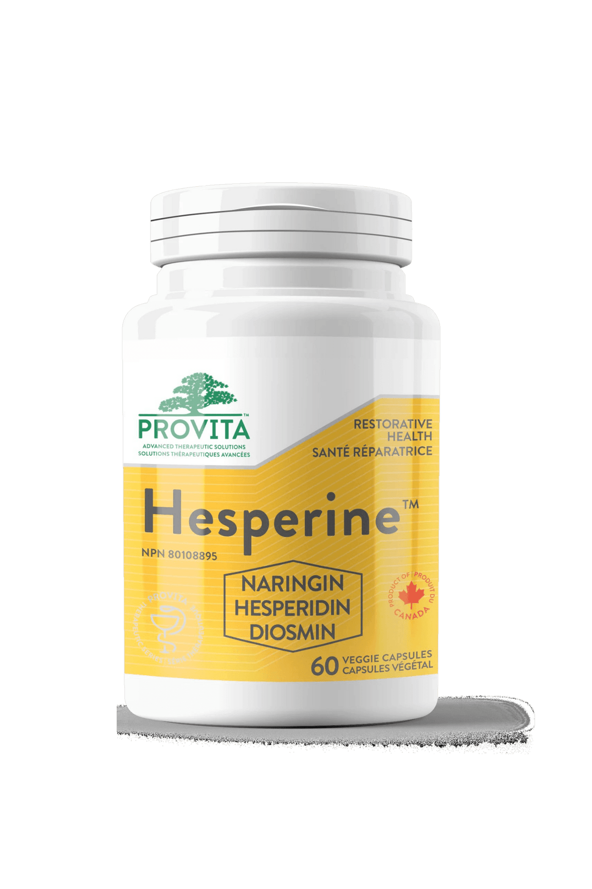 Provita Hesperine 60 Vegan Capsules - Provide Immune Support, Reduce Oxidative Stress on Arteries and Veins, Keep Blood Pressure in Check