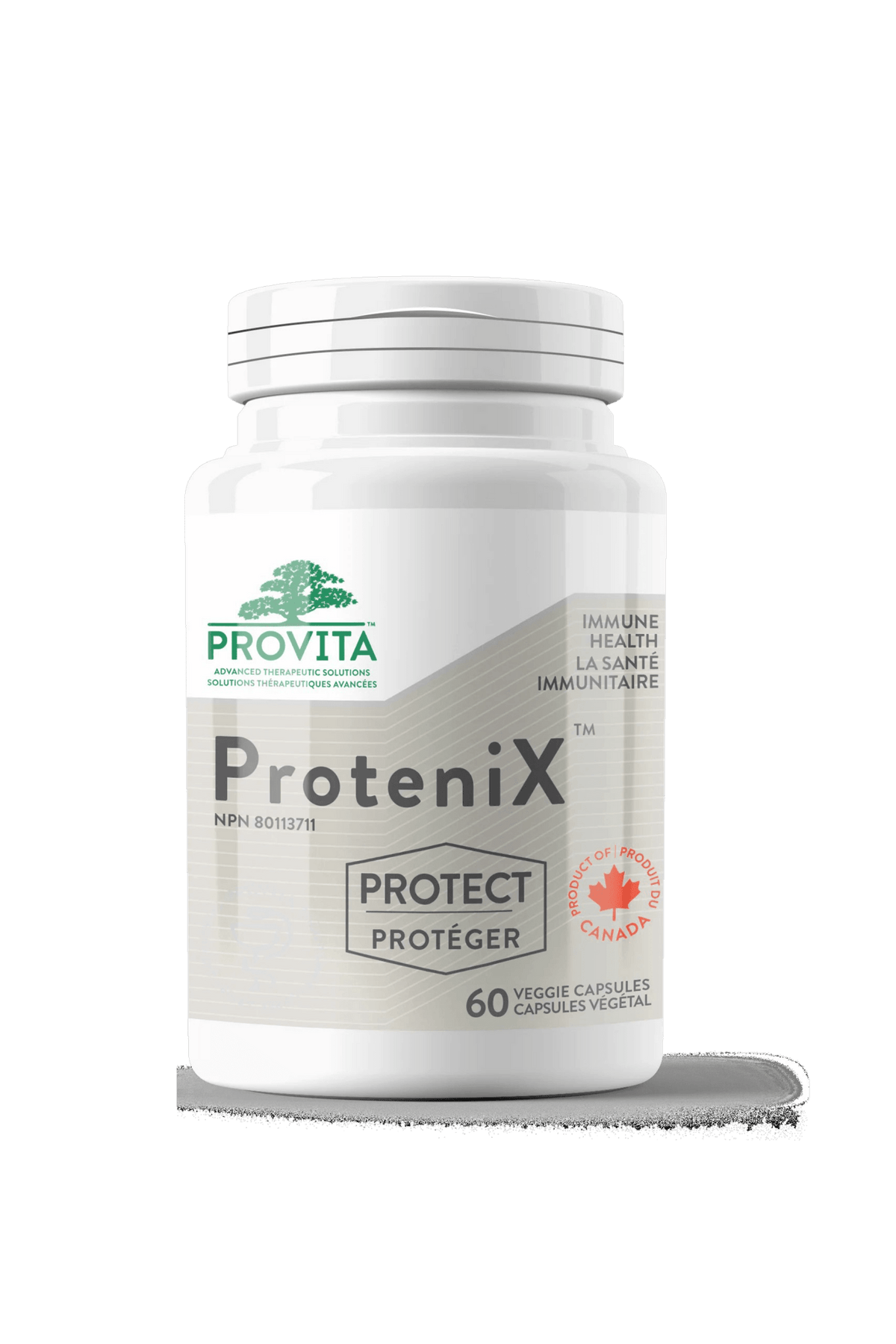 Provita ProteniX 60 Vegan Capsules - Supports the Immune System, Antibacterial, and Antiviral Properties, Suitable for Overall Wellness