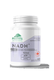 Provita NADH+ 60 Vegan Capsules - Improve Memory, Focus, and Brain Activity, Help to Increase Energy Production (ATP), Helps With Fatigue and Senility