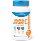 Progressive Vitamin C Complex 60 Vegan Capsules - Powerful Antioxidant Protection, Promotes Healthy Bones, Joints, Teeth and Gums, Supports Cardiovascular Health & Immune Function