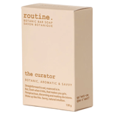Routine the Curator Bar Soap 130g - Natural Botanic Soap Bar for Hands, Body, Face, Local Artisan-made Bath Soap Bars Made With 100% Pure Essential Oils