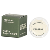 Routine Dirty Hipster Deodorant Mini 5g - Confidence in a Mini Jar, Little Jar of Wonder Was Created for Your Underarms Natural Formula Means You Can Put It on All Your Places