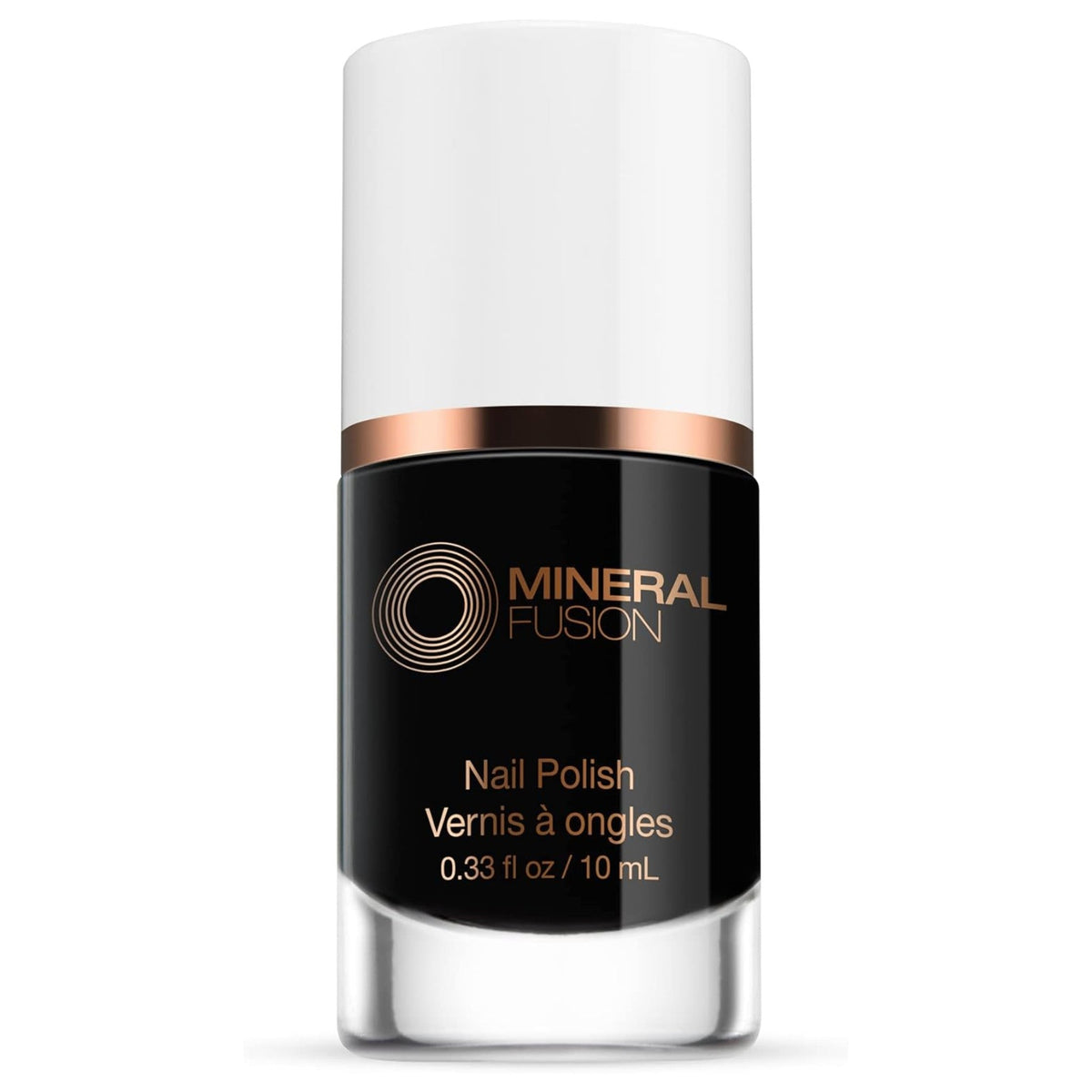 Mineral Fusion Nail Polish Little Black Dress 10ml - Long-Lasting, Chip-Resistant Nail Polish, Flawless Application, Contains Natural Ingredients, Strengthens the Nails
