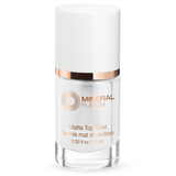 Mineral Fusion Nail Treatment Matte Top Coat 10ml - Designed For Chip-Resistant, Ultra-Long Wear Performance, Helping To Protect Nail Color, Flawless Application, Flawless Application, Contains Natural Cosmetics