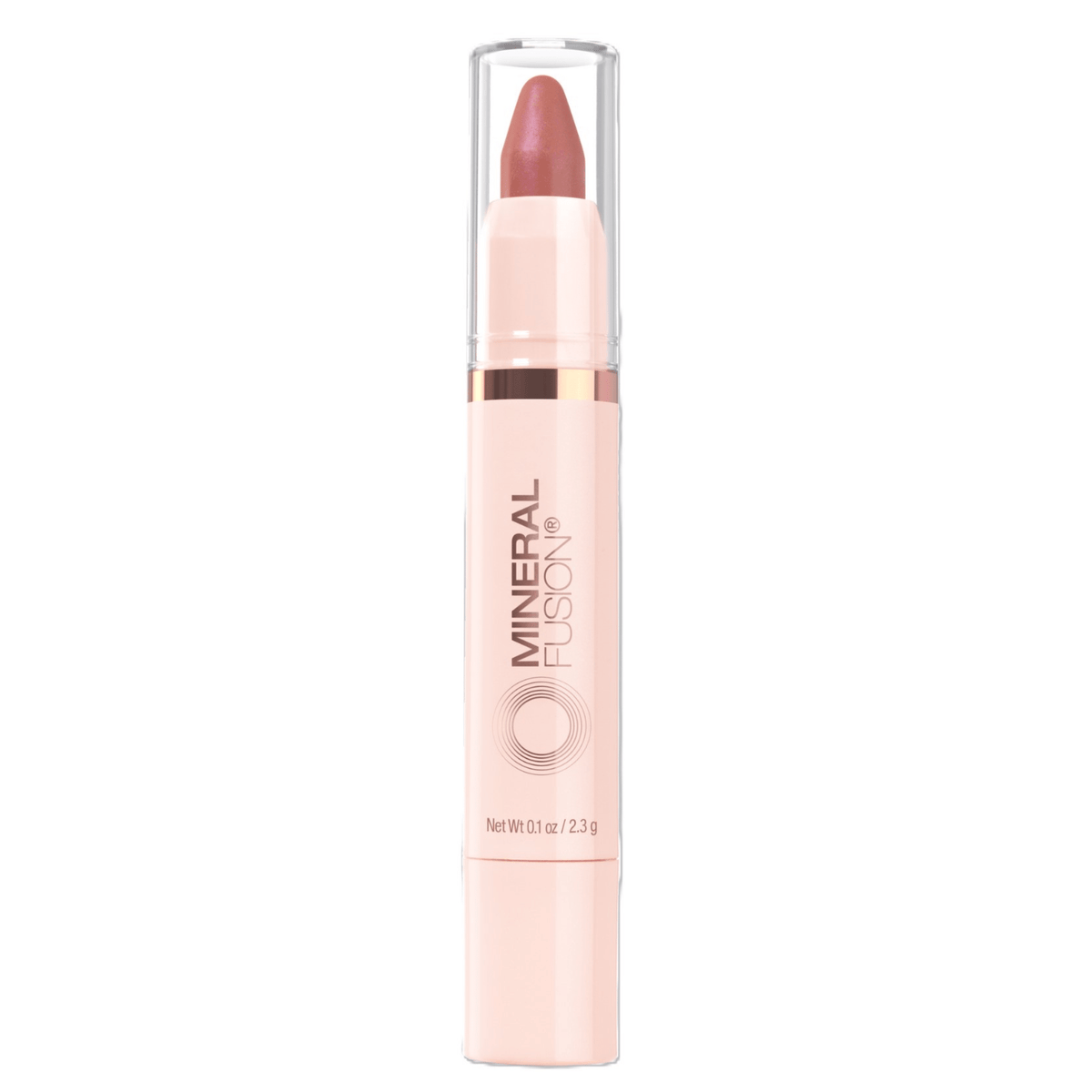 Mineral Fusion Sheer Moisture Lip Tint Resilient 3g - Go-To Ease, Pop of Colors, Boasts Hydrating Mix of Shea Butter and Lip-Firming Peptides