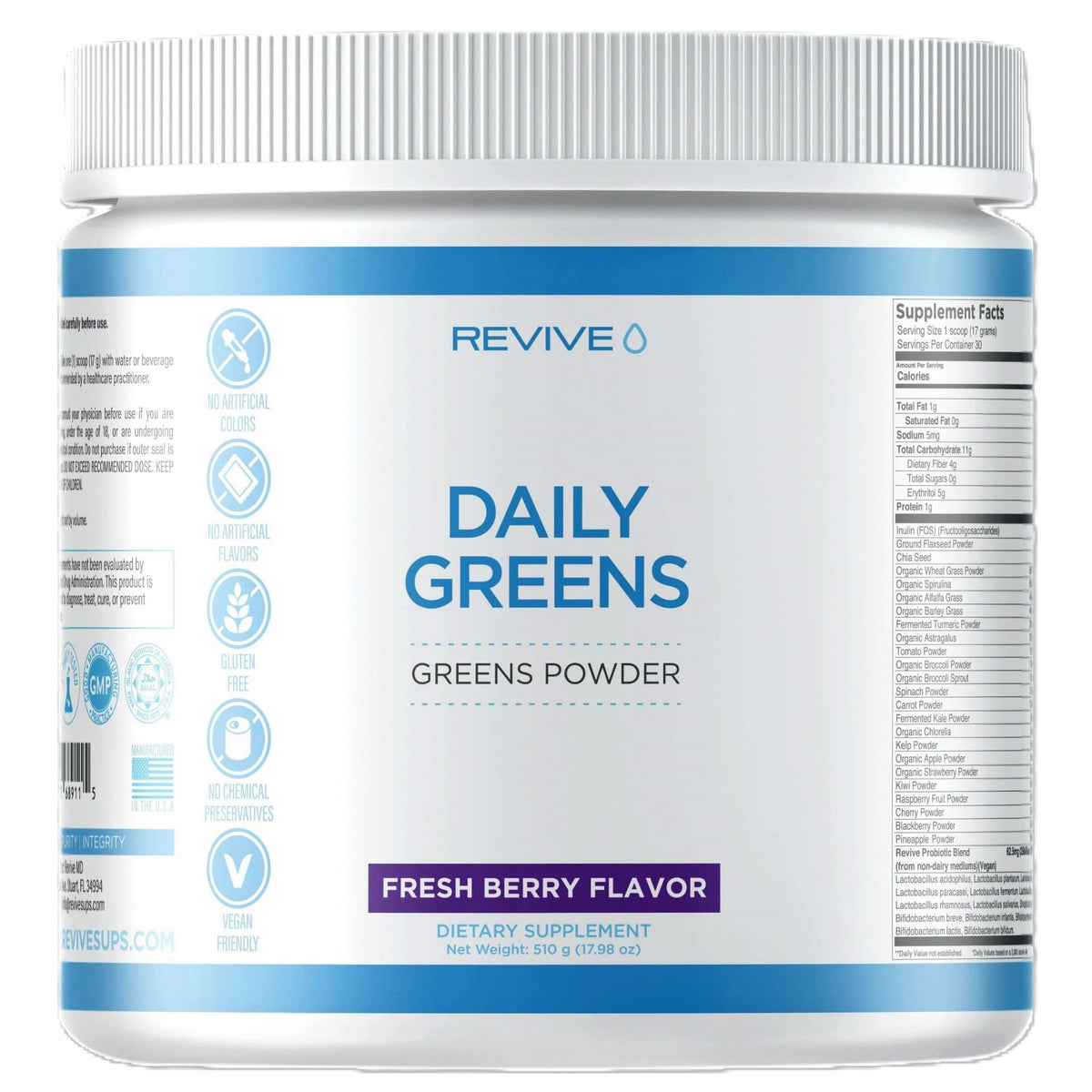 Revive Daily Greens Freshberry 635g