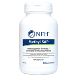 NFH Methyl SAP 60 Capsules - A Combination of Doses of Folate, Vitamin B6 and Vitamin B12, Helps to Reduce Homocysteine Levels in Body for the Maintenance of Good Health - Nature's Source Inc