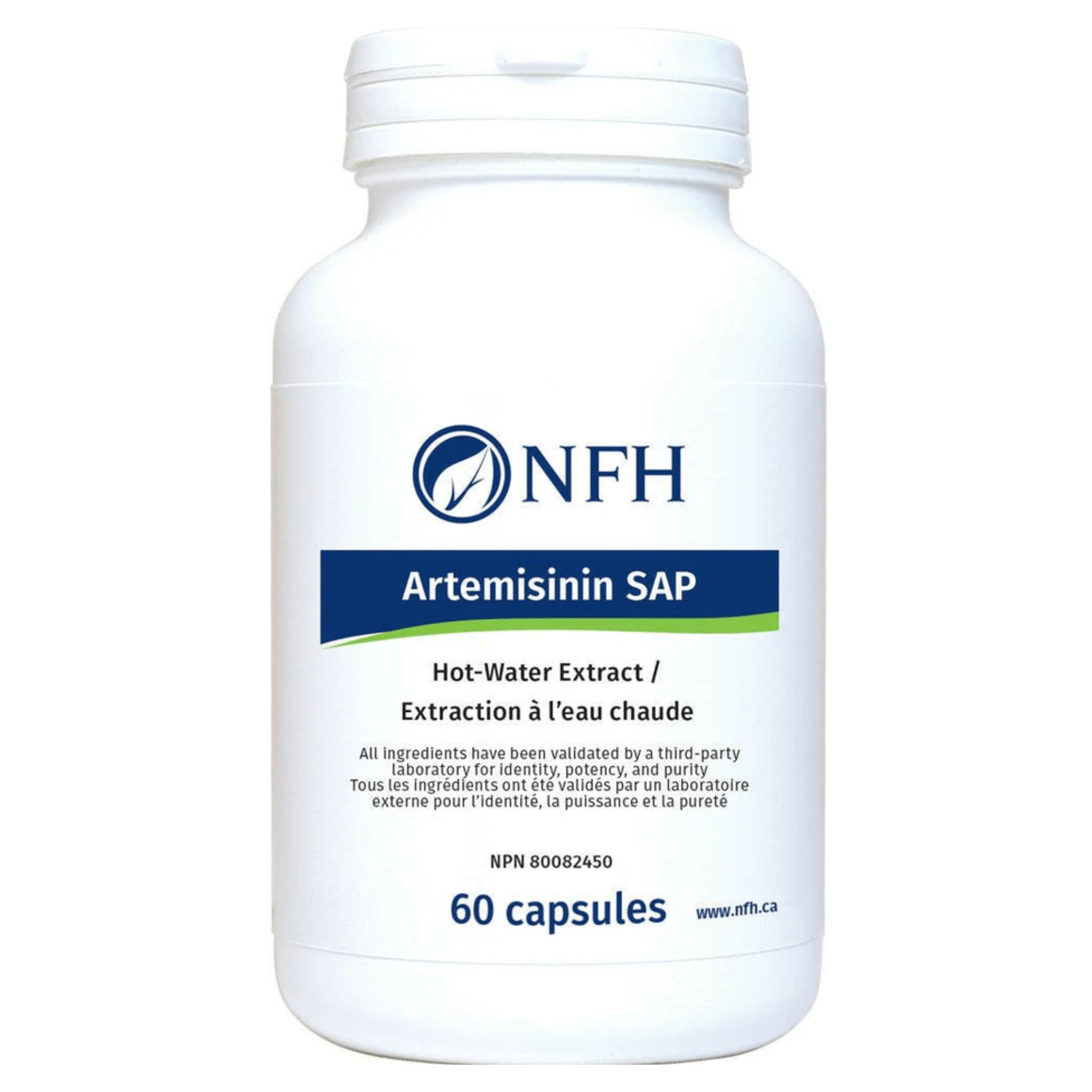 NFH Artemisinin 60 Capsules - Works For Rheumatoid Arthritis, Nephritic Syndrome, Pancreatitis, And Lupus Nephritis, Used As An Antimalarial Drug, Aids In Digestion - Nature's Source Inc