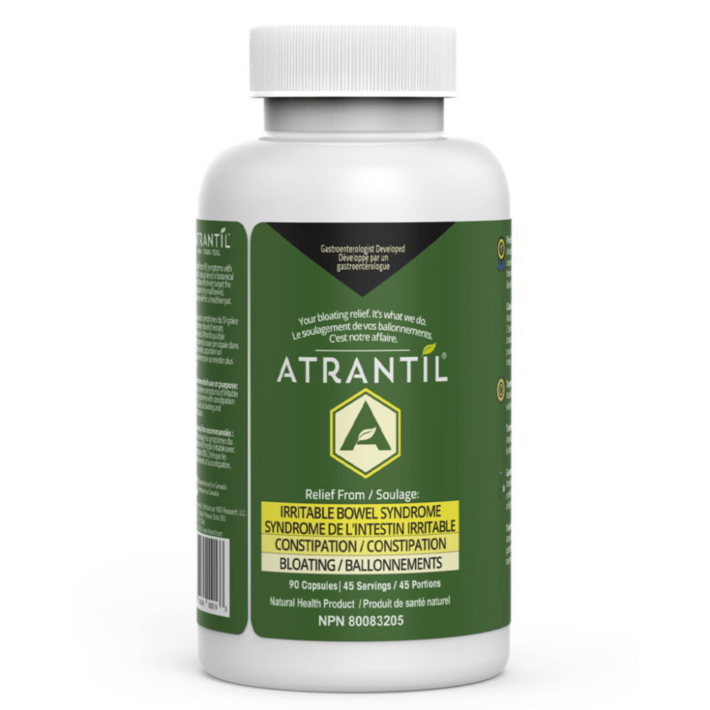 Atrantil Irritable Bowel Syndrome (IBS) Relief 90 Capsules - Useful in Irritable Bowel Syndrome (IBS), Supports the Immune System, Provides Relief From Bloating and Abdominal Discomfort