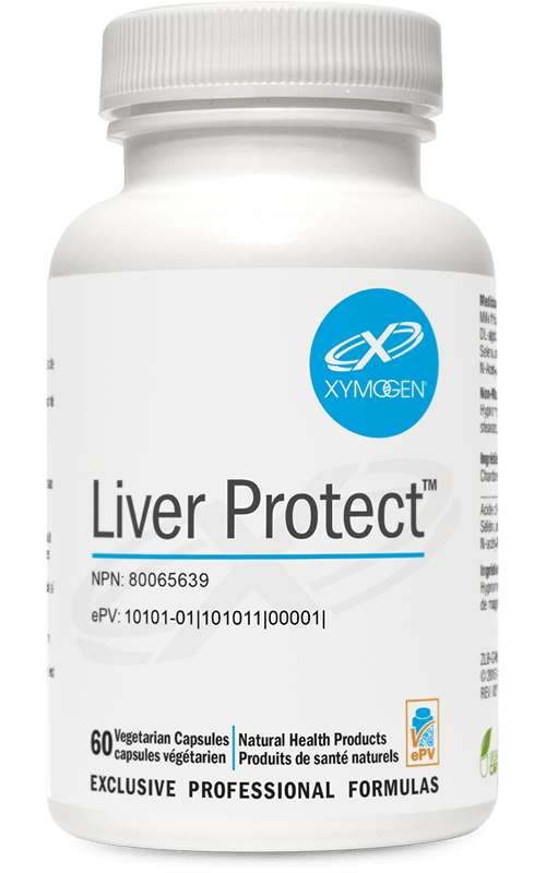 Xymogen Liver Protect, 60 Vegan Capsules - Hepatic Support Formula, Supports Healthy Liver Function, Cytokine Balance, Glutathione Production, Protect Liver Tissue