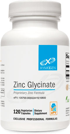 Xymogen Zinc Glycinate 120c