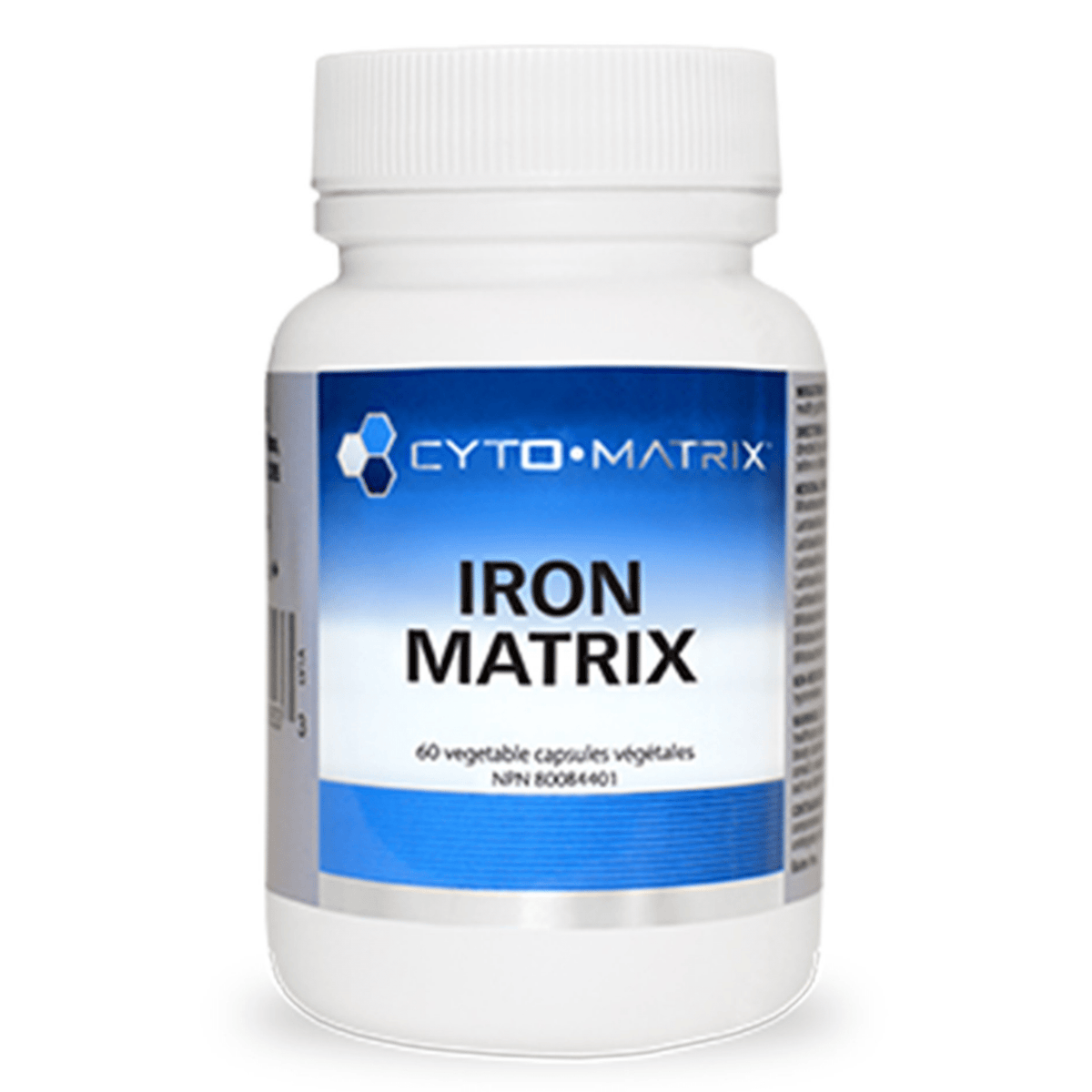 Cyto Matrix Iron Matrix 60 Vegetable Capsules