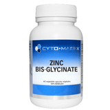 Cyto Matrix Zinc Bis·Glycinate 25mg Full Chelate 60 Vegetable Capsules