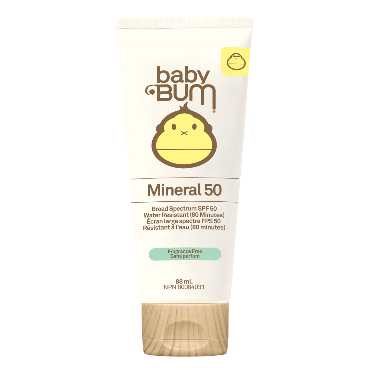 Sun Bum Baby Bum SPF 50 Sunscreen Lotion 88ml - Moisturizes and Protects the Skin, Provides Broad Spectrum Protection, and Contains Safe Minerals to Protect Babies' Skin From UVA/UVB Rays