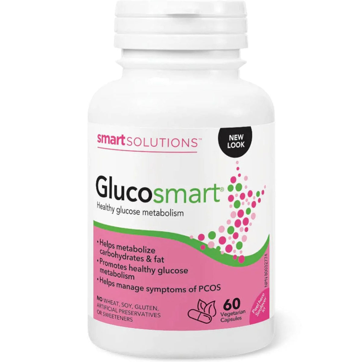 Smart Solutions GLUCOsmart 60 Veggie Caps