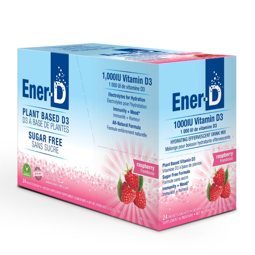 Ener-D Raspberry 24 Packets