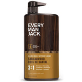 Every Man Jack 3-in-1 All Over Wash Sandalwood 852ml