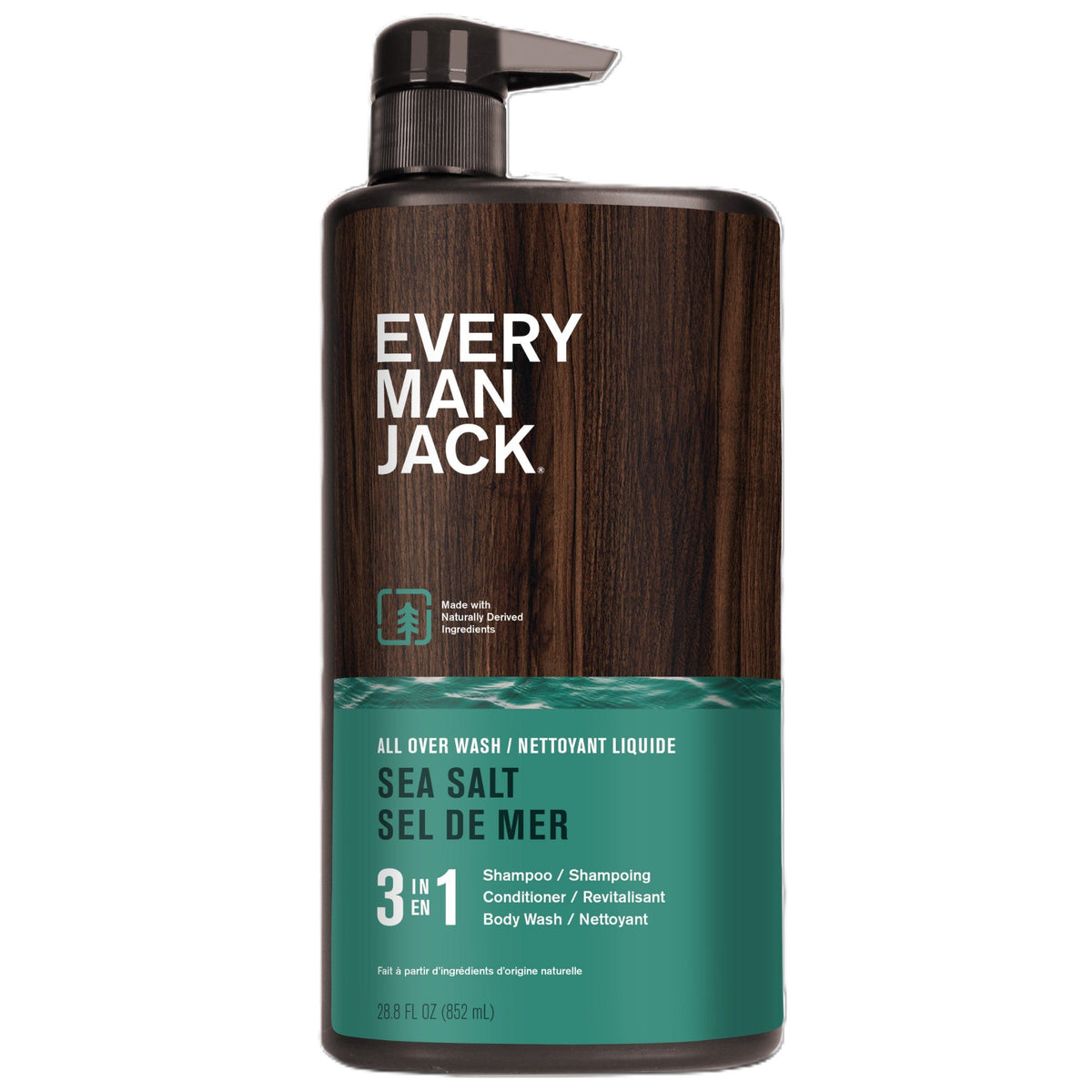 Every Man Jack 3-in-1 All Over Wash Sea Salt 852ml