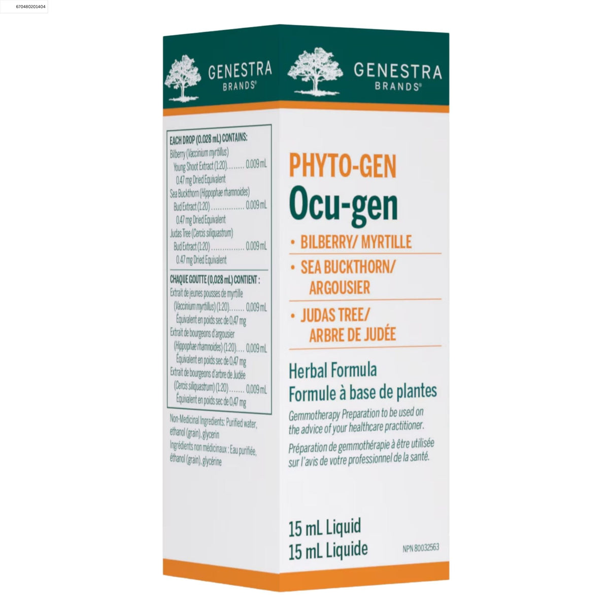 Genestra Phyto-gen Ocu-gen 15ml
