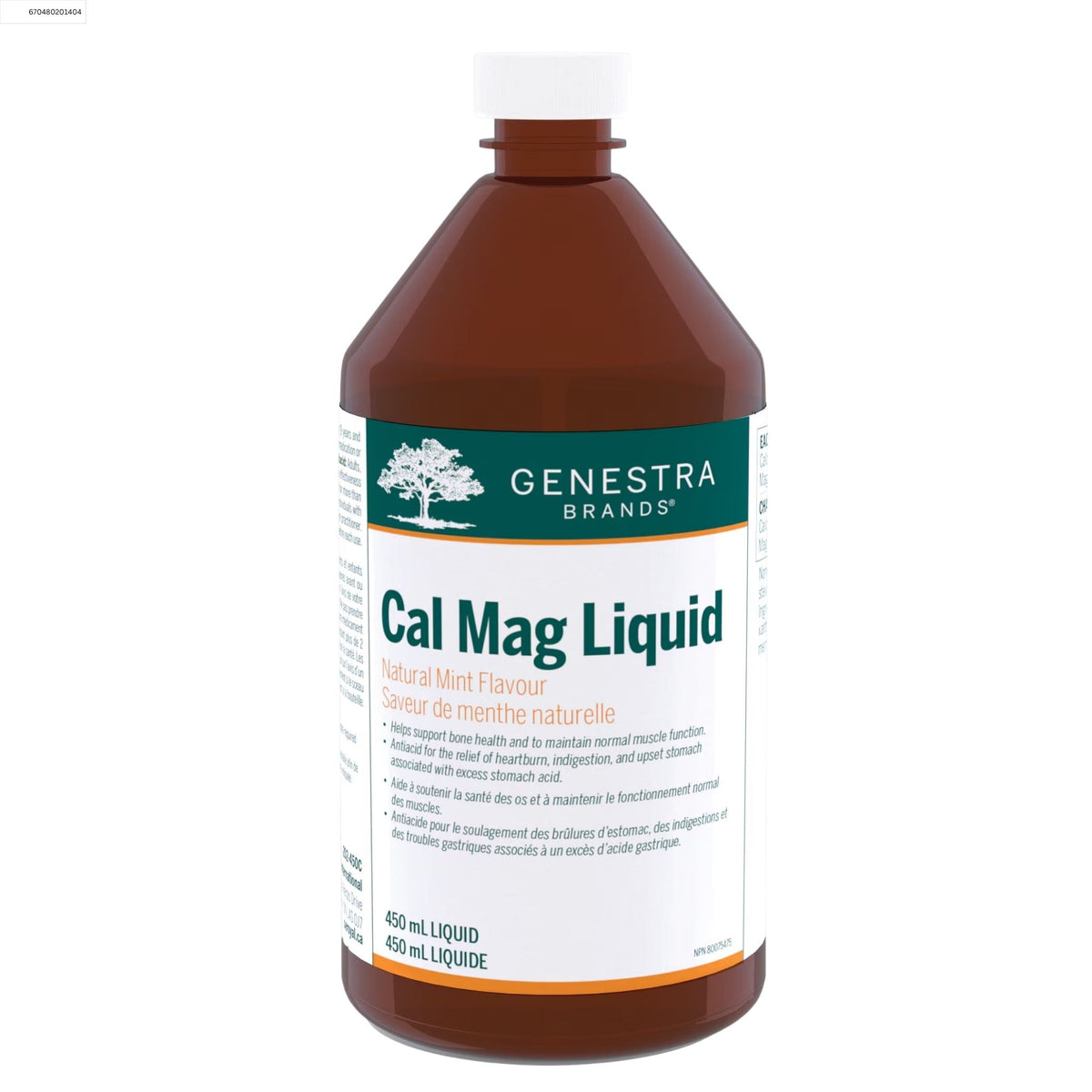 Genestra Cal Mag Mint 450ml