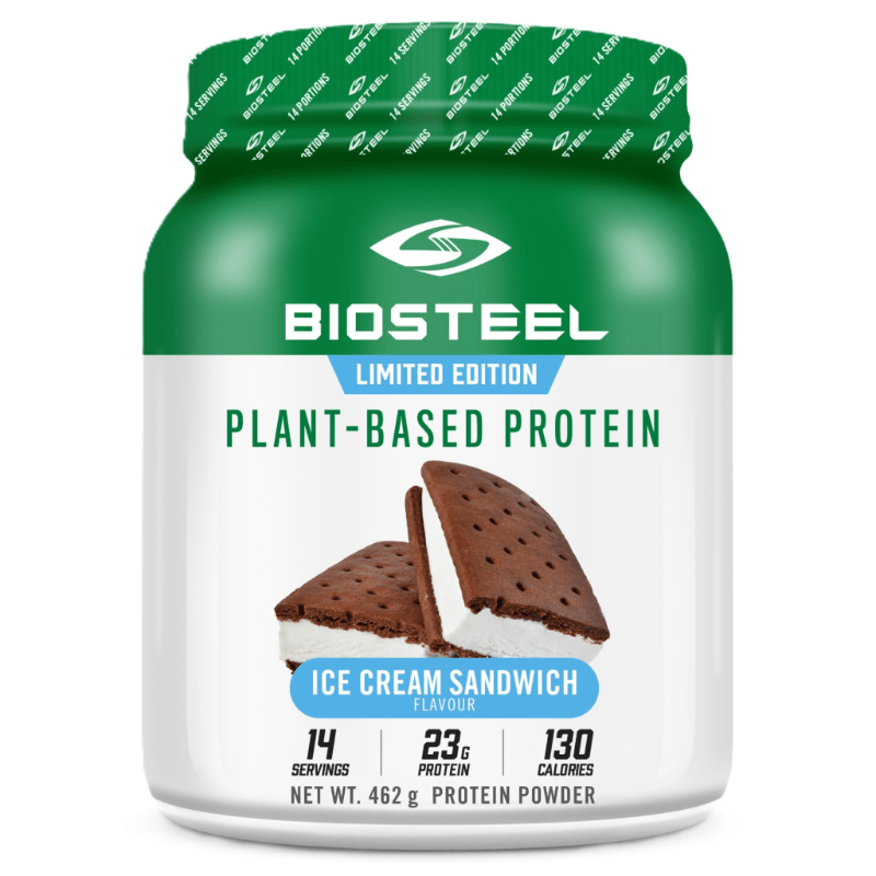 BioSteel Plant-Based Protein Chocolate 462g - Provides Complete Protein Source, Derived From Plant Sources Such As Brown Rice, Pea, And Pumpkin, Helps To Build Lean Muscle Mass, Promoting Recovery, And Overall Health