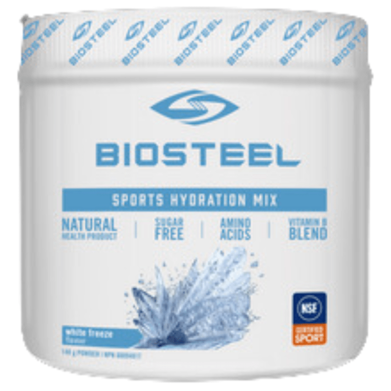 Biosteel Hydration Mix White Freeze 140g - Naturally Sweetened With Stevia Extract, Provides Optimal Hydration, Contains Quality Ingredients, Supports Energy Production