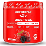 Biosteel Hydration Mix Mixed Berry 140g - Contains Essential Electrolytes To Support Hydration, Recovery, And Energy Without The Use Of Any Stimulants, Help Support Overall Good Health And Immune System