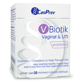 Canprev V Biotik Vaginal & UTI 30 Vegan Capsules