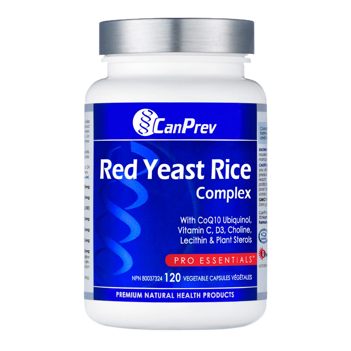 CanPrev Red Yeast Rice Complex 120 Vegan Capsules