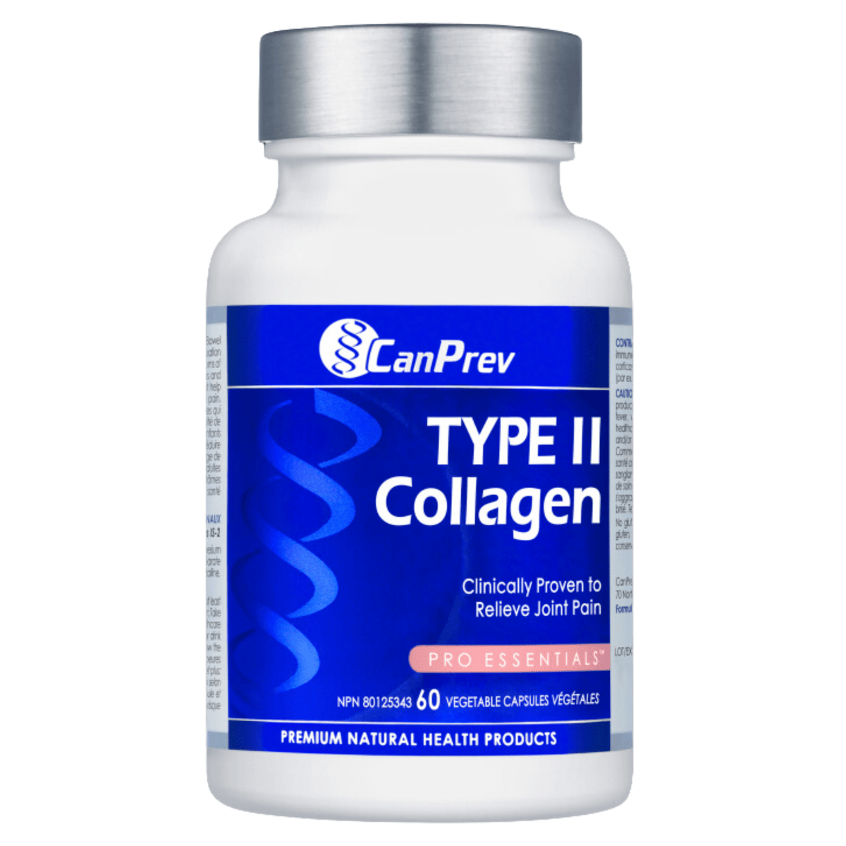 CanPrev TYPE II Collagen 60 Vegan Capsules