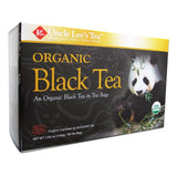 Uncle Lee's Tea Organic Black 100 Bags - Have Antioxidant Properties, Provide Relaxation, Eco-Friendly in Nature