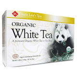 Uncle Lee's Tea Legends of China Organic White 100 Bags - Rich in Antioxidants, Boost Energy and Mental Alertness, Naturally Caffeinated With Subtle Taste