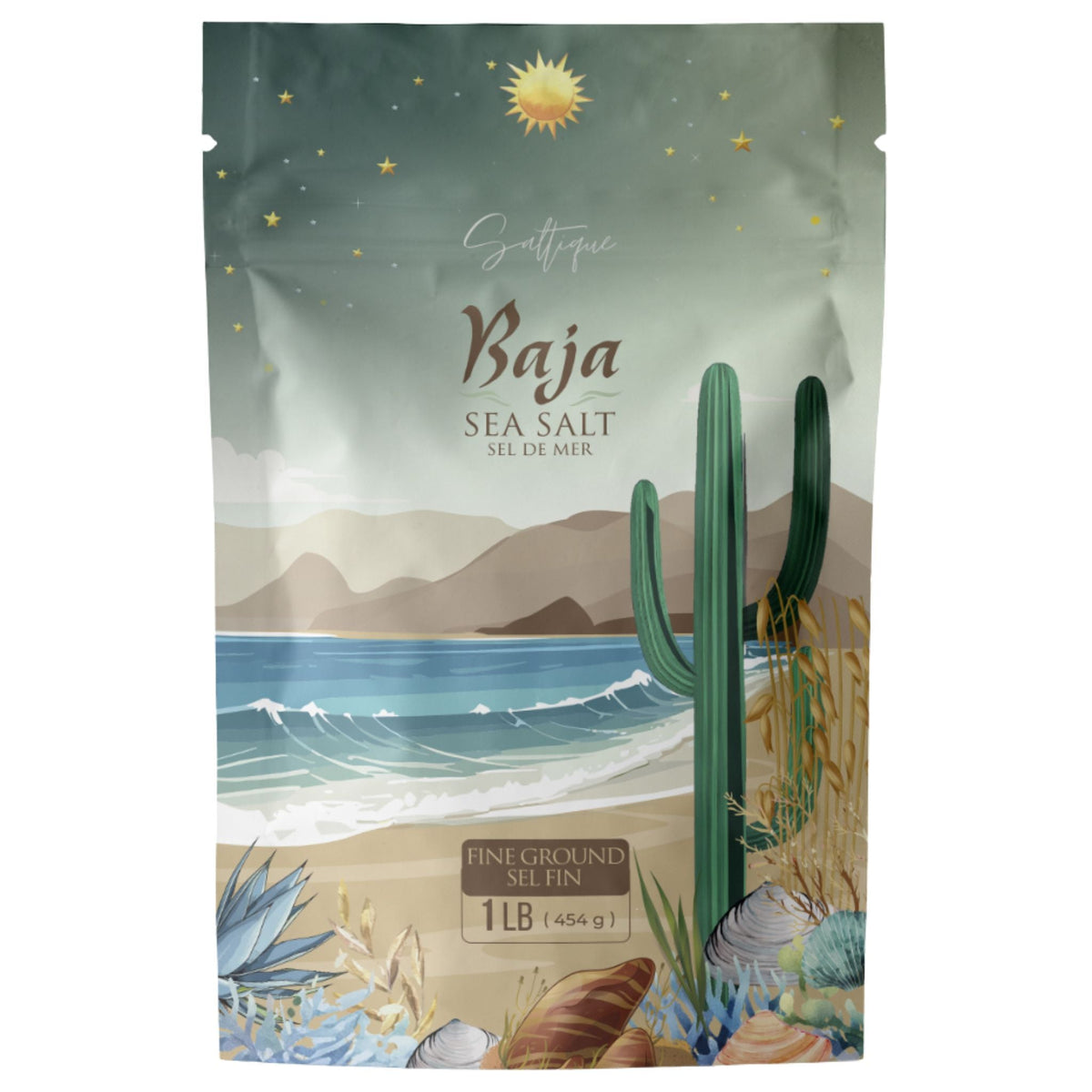 Saltique Baja Fine Sea Salt 454g