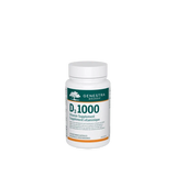 Genestra Brands D3 1000, 90 Vegan Capsules - Vitamin Supplements that Supports Calcium Absorption, Maintains Teeth and Bone Health