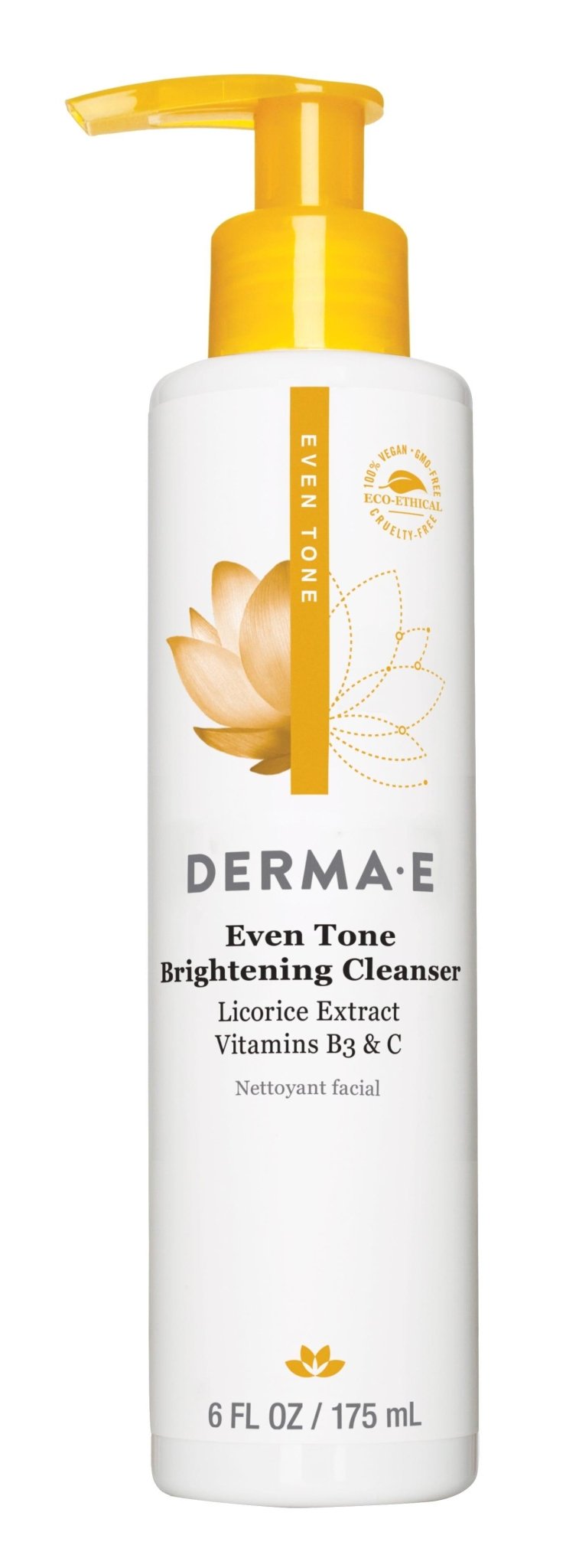 Derma E Vitamin C Daily Brightening Cleanser - 175ml - Nature's Source Inc