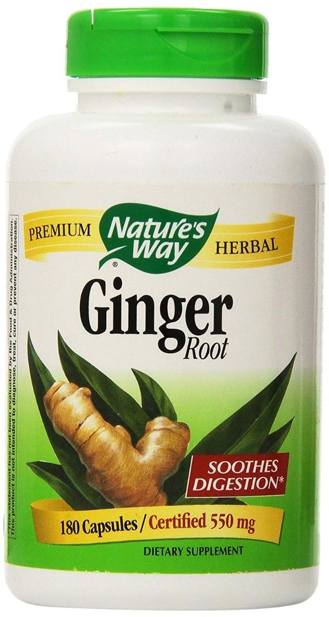 Nature's Way Ginger Root 180vc - Nature's Source Inc