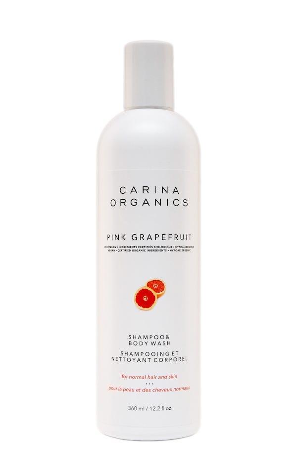 Carina Organics Pink Grapefruit Shampoo Body Wash - 360ml - Nature's Source Inc
