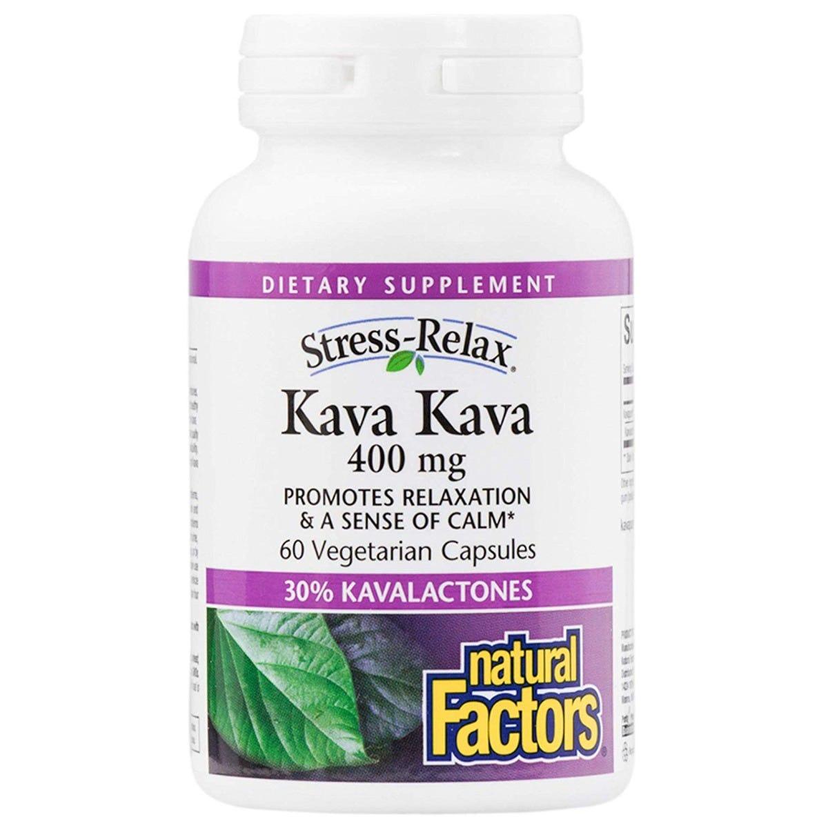 Natural Factors Kava Kava 250 mg 60vc - Nature's Source Inc