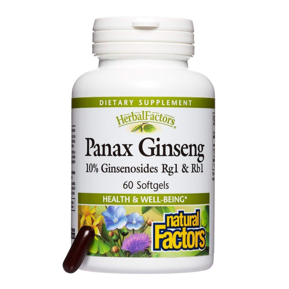 Natural Factors Panax Ginseng 60c - Nature's Source Inc