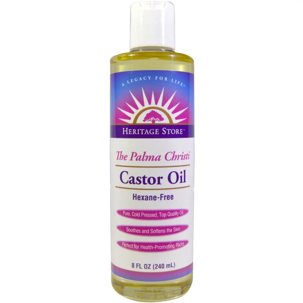 Heritage Store Castor Oil 237ml - Nature's Source Inc