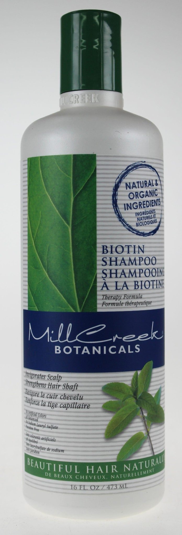 Mill Creek Botanicals Biotin Shampoo - 414ml - Nature's Source Inc