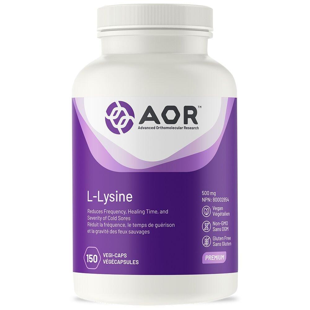 AOR L - Lysine 150 Veg - Caps - Nature's Source Inc