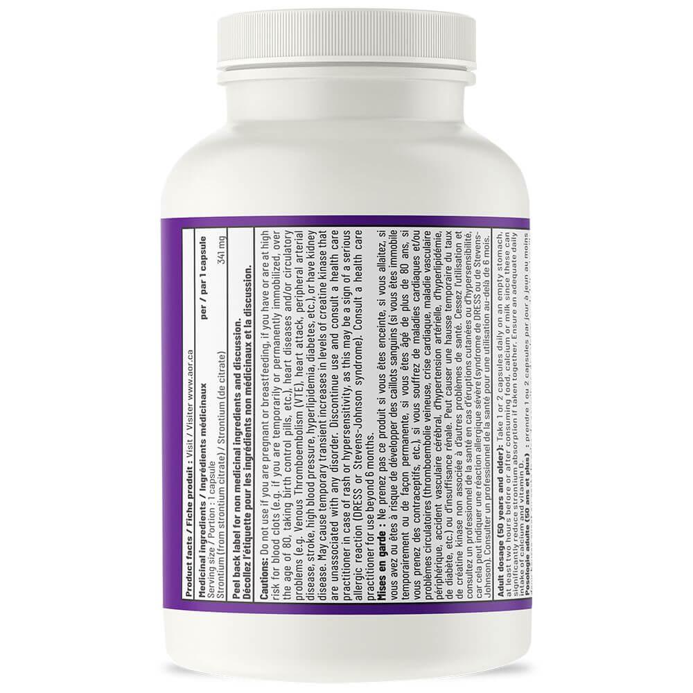 AOR Strontium Support II 120 Veg - Caps - Nature's Source Inc