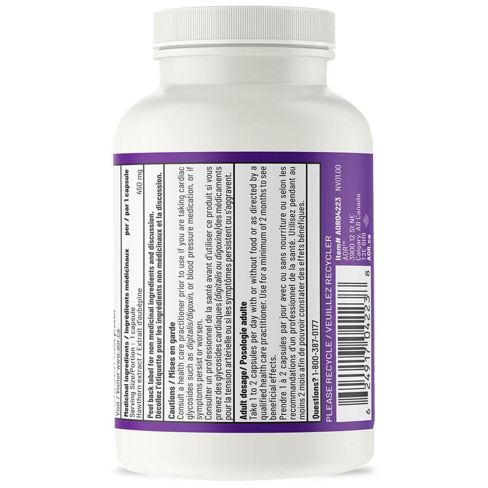 AOR Hawthorn II 60 Veg - Caps - Nature's Source Inc