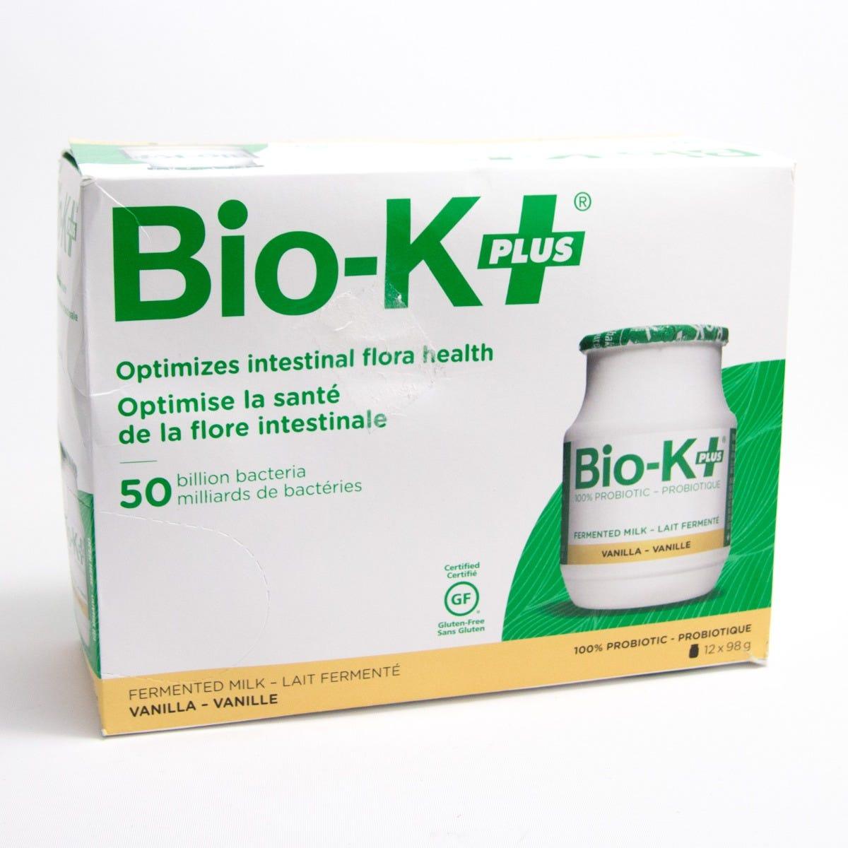 Bio K Fermented Probiotic Milk Vanilla - 2 Pack - Nature's Source Inc
