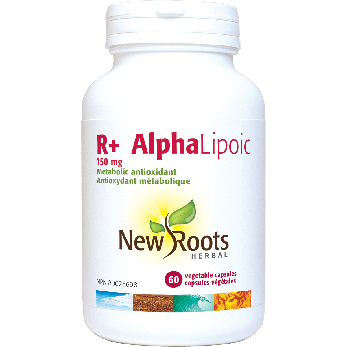 New Roots Alpha Lipoic (R+) 150 Mg 60C - Nature's Source Inc