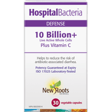 New Roots Hospital Bacteria Defense 10 Billion+ 30 Vegan Capsules - Nature's Source Inc