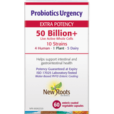 New Roots Probiotic Urgency 50 Billion 60C - Nature's Source Inc