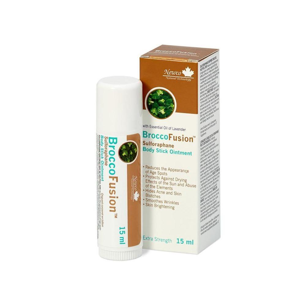 BroccoFusion Sulforaphane Body Stick Ointment - 15ml - Nature's Source Inc