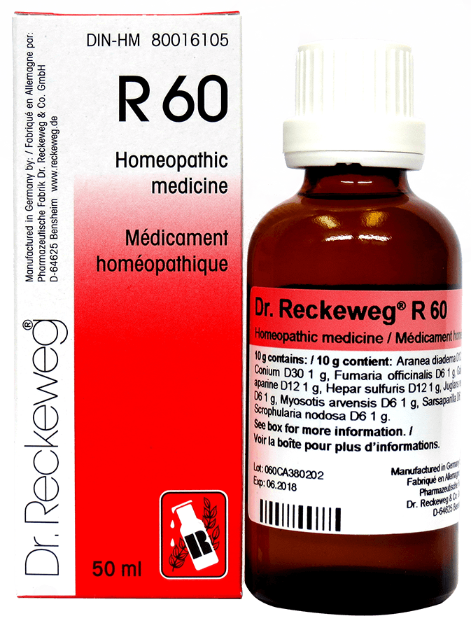Dr. Reckeweg R60 50 ml - Nature's Source Inc